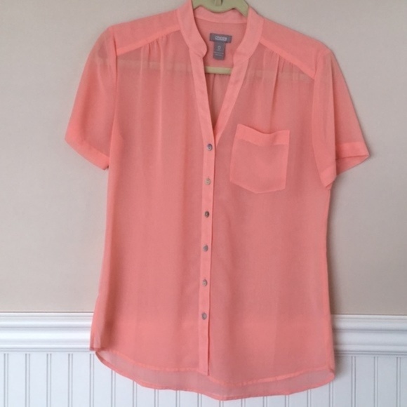 Chico's Tops - Chico's Peach Chiffon Top